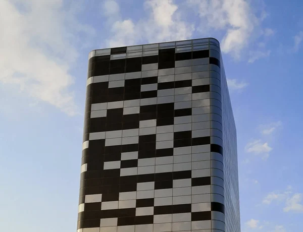 Hermoso Edificio Oficinas Safebulkers Tower Business Limassol Chipre — Foto de Stock