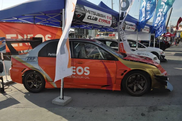 Limasol, Kıbrıs - 14 Eylül 2018: Autosport Yarış Otomobili Fuarı