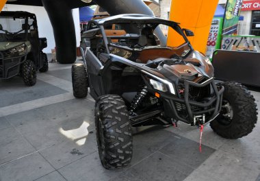 Can-Am Off-Road ya da On-Road, Traxter PRO 14 Eylül 2018 'de Limasol, Kıbrıs' taki araba sergisinde