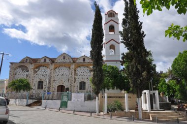 The beautiful village of Machairas - Lythrodontas in the province of Nicosia, in Cyprus