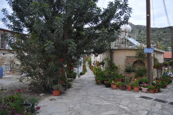 Beautiful Village Kalavasos Province Larnaca Cyprus — Stok Foto