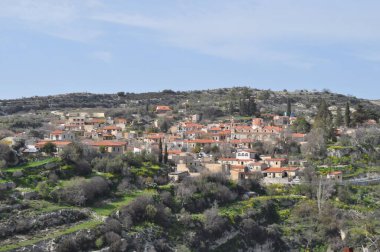 The beautiful village of Vasa Koilaniou in the province of Limassol, in Cyprus