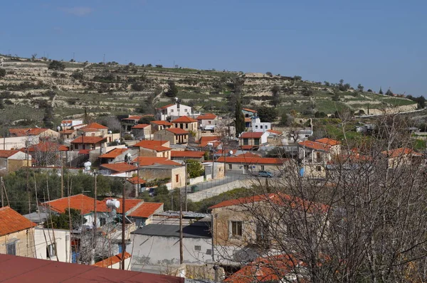 Beautiful Village Vasa Koilaniou Province Limassol Cyprus — Foto Stock