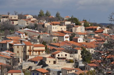 The beautiful village of Lofou in the province of Limassol, in Cyprus