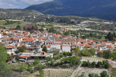 The beautiful village of Omodos in the province of Limassol, in Cyprus