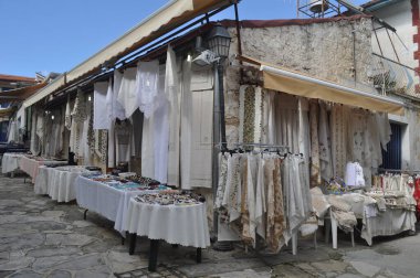 The beautiful village of Omodos in the province of Limassol, in Cyprus