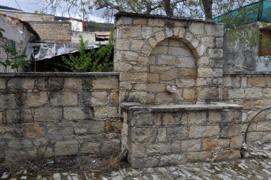 The beautiful village of Omodos in the province of Limassol, in Cyprus