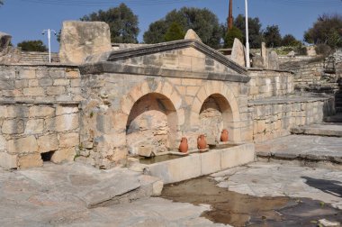 Kıbrıs Rum Kesimi 'nin Limasol ilindeki güzel Prastio (Avdimou) köyü