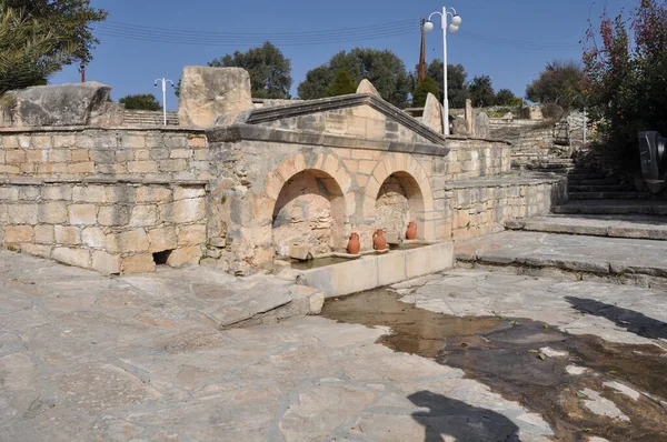 Hermoso Pueblo Prastio Avdimou Provincia Limassol Chipre — Foto de Stock