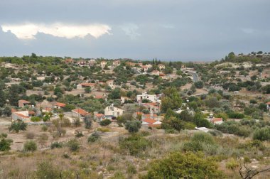 Kıbrıs Rum Kesimi 'nin Limasol ilindeki güzel Sotira köyü.