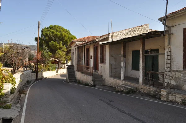 Desa Arminou Yang Indah Provinsi Paphos Siprus — Stok Foto