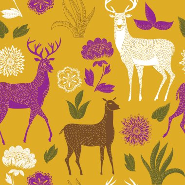 Geyikler ile Yaz Bahçesi