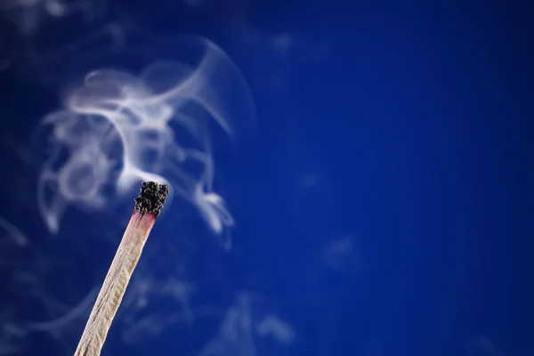 Smoking Match — Stock Photo, Image