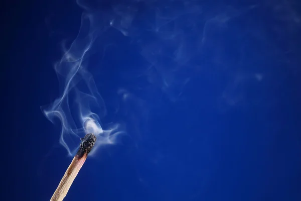 Smoking Match — Stock Photo, Image