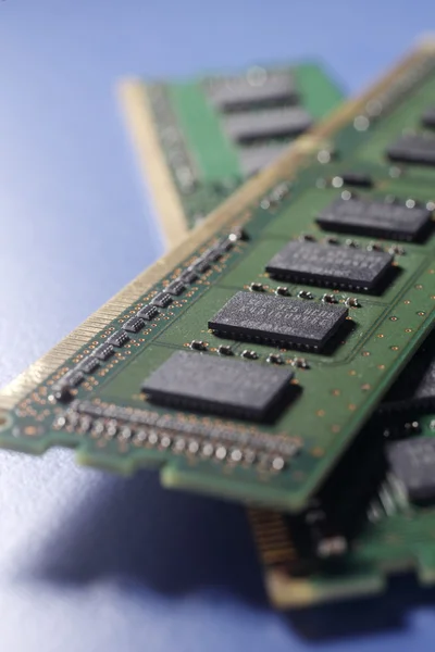 RAM memory chips — Stock Photo, Image