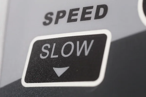 Slow sign — Stock Photo, Image