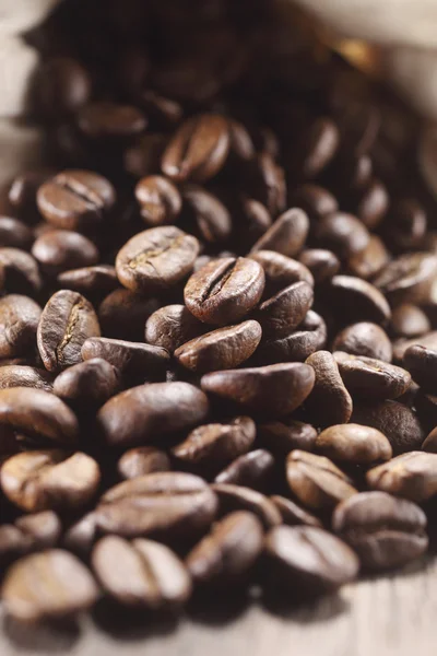 Torrado grão de café — Fotografia de Stock