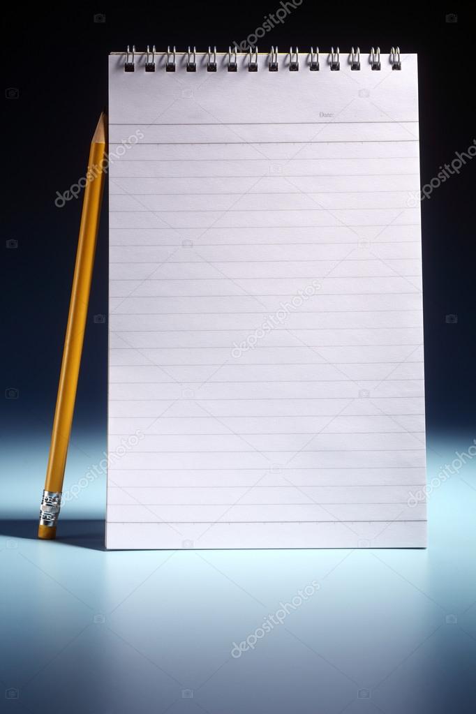 Blank notepad