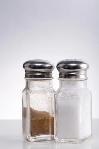 Перець і сіль — стокове фото