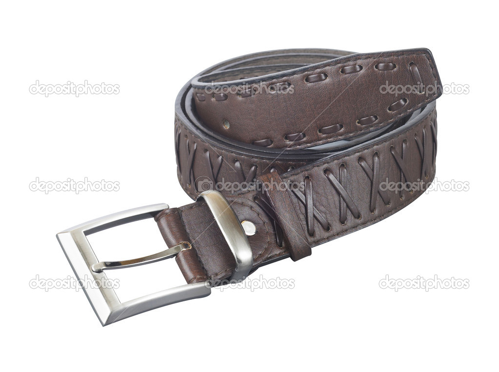 Leather belt