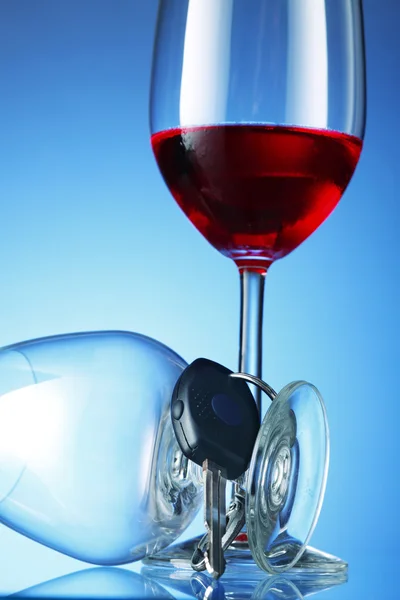 Drinking and Driving — Stock Photo, Image