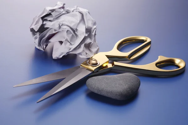 Rock Paper and Scissors — Stock Photo, Image
