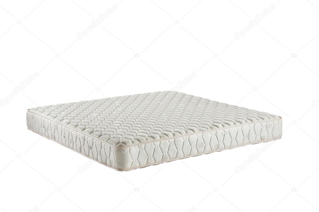 Spring mattress with clipping path