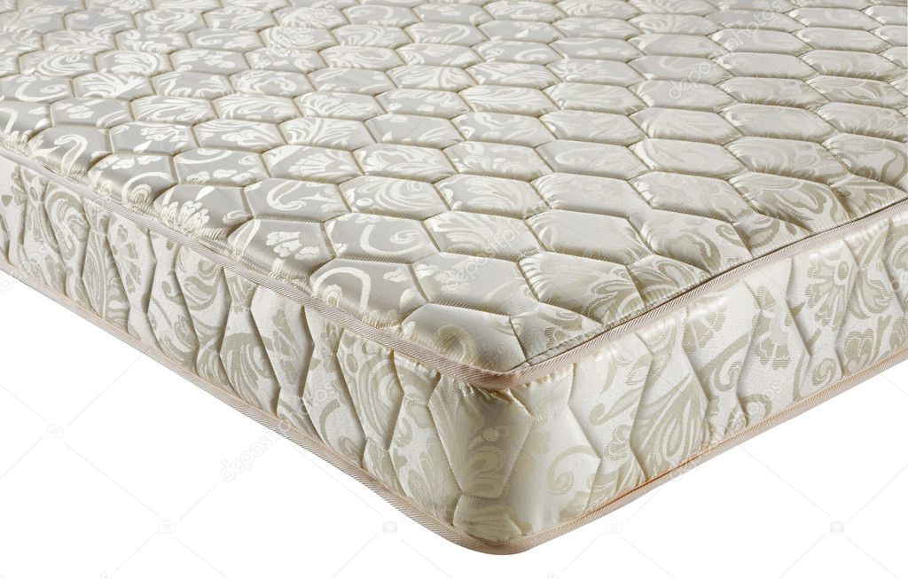 Spring mattress with clipping path