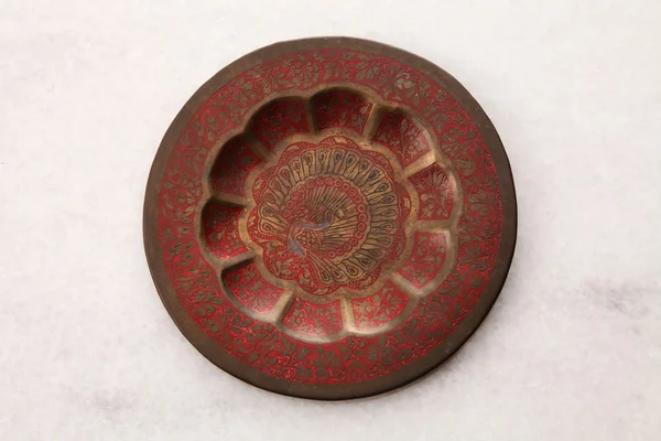 Copper plate — Stock Photo, Image