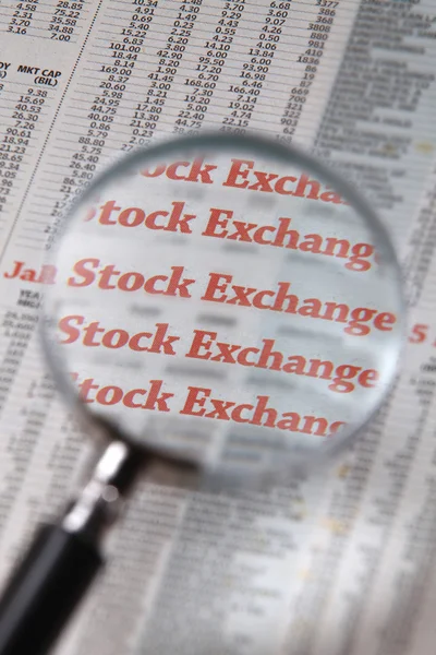 Akciový trh — Stock fotografie