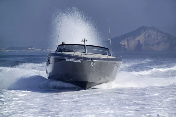 Luxury yacht with — Stock Photo, Image