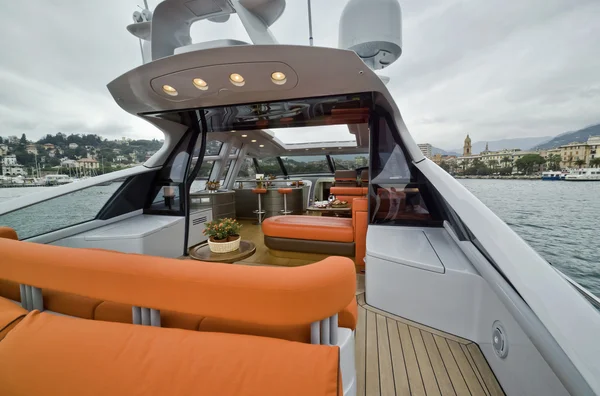 Atlantica luxusní jachtě — Stock fotografie