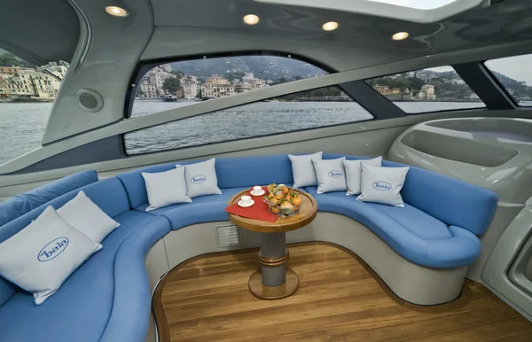 Aqua luxury yacht — Stock Photo, Image