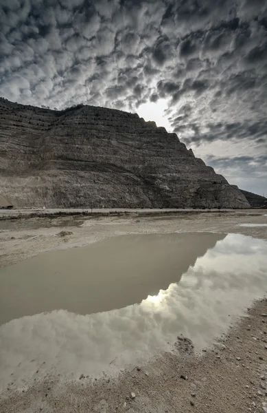 Italie, Maddaloni (Naples), mine de pierre — Photo