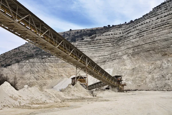 Italie, Maddaloni (Naples), mine de pierre — Photo