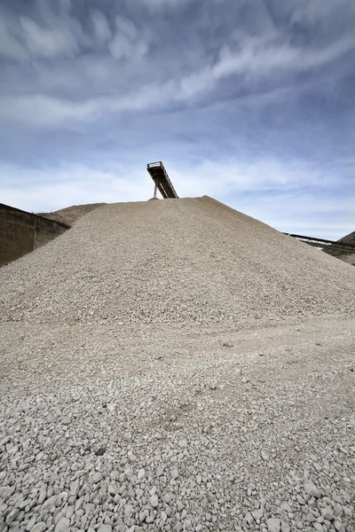 Italië, maddaloni (naples), cementfabriek — Stockfoto