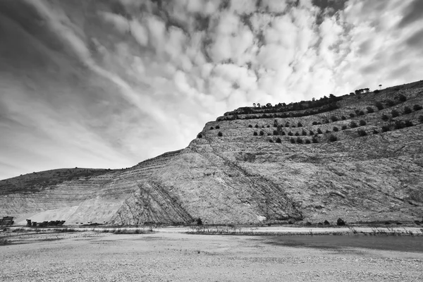 Olaszország, maddaloni (naples), kő pit — Stock Fotó