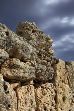 Malta Adası, gozo, ggantija tapınak kalıntıları