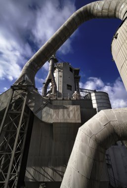 İtalya çimento fabrikası