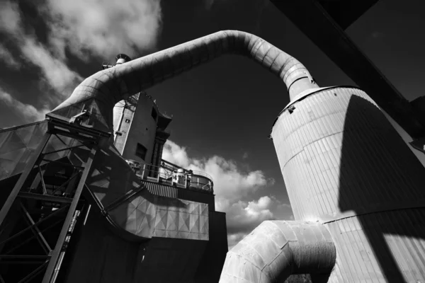 Cementfabriek in Italië — Stockfoto