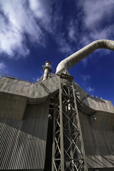 Cementfabrik i Italien — Stockfoto