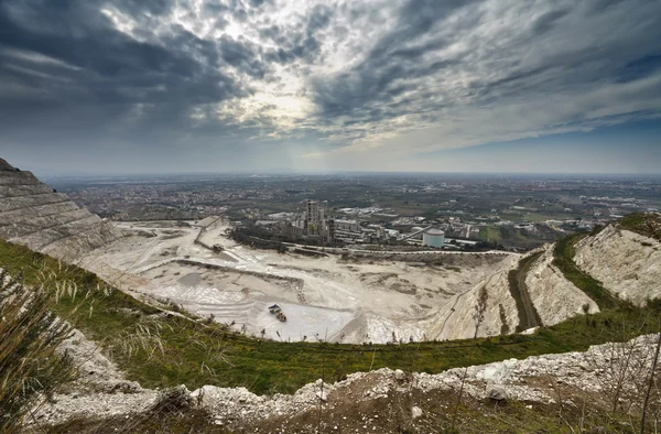 Cement factory in Italy — Stock Photo, Image