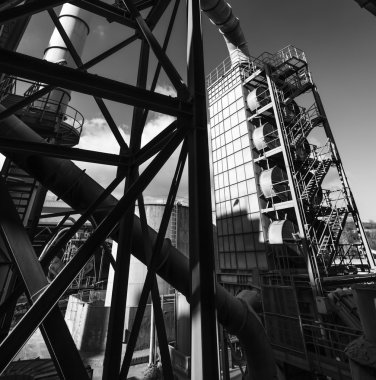 İtalya, maddaloni, çimento fabrikası