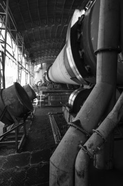 İtalya, maddaloni, çimento fabrikası