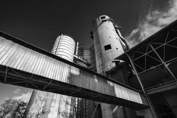 Itálie, maddaloni, cementárny — Stock fotografie