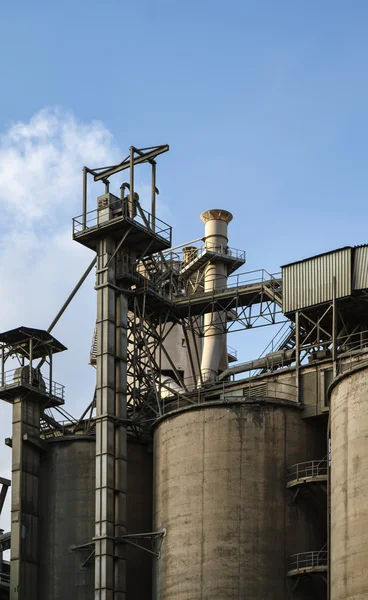 Cementfabriek — Stockfoto