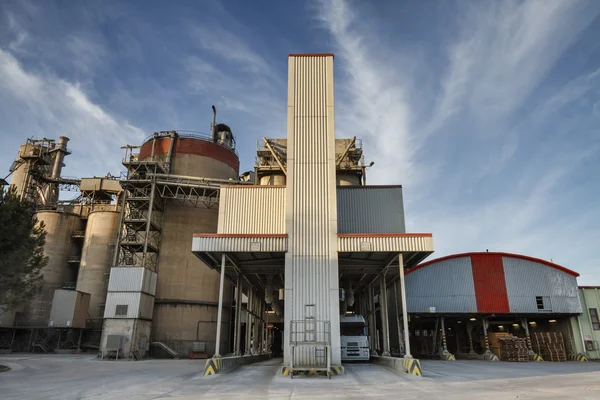 Cementfabriek — Stockfoto