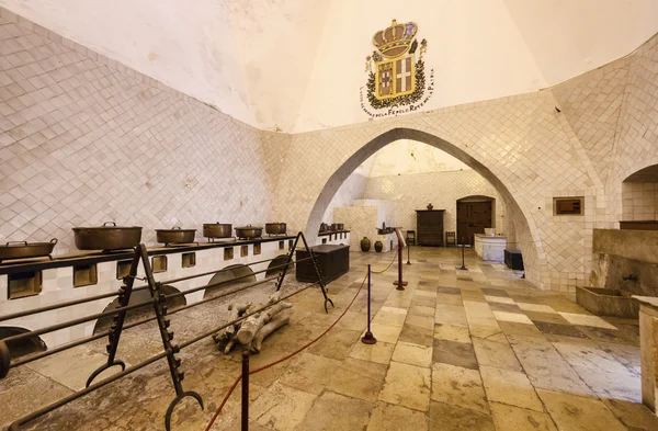 Portugal, sintra, sintra medeltida kungliga slottet (palacio nacional de sintra) — Stockfoto
