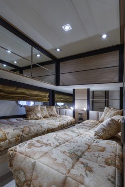 İtalya, Napoli, abaküs 62 lüks yat, yemek