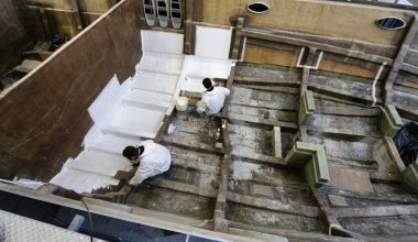 yapım aşamasında Lüks Yatlar